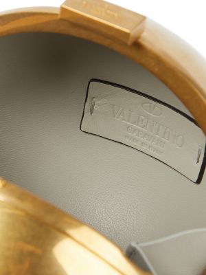 Estélyi táska Valentino Garavani aranyszínű