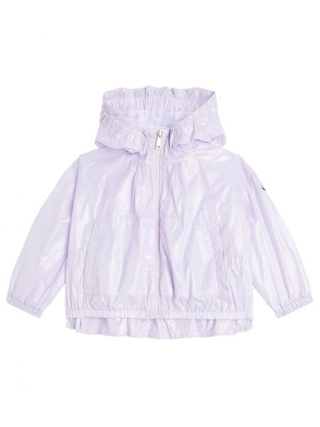 Takki tytöille Moncler Enfant violetti