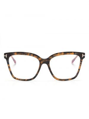Brýle Tom Ford Eyewear hnědé