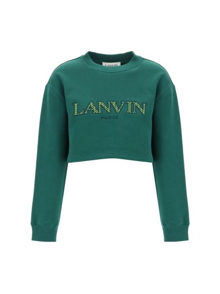 Zielona bluza Lanvin