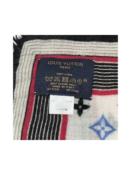 Bufanda de lana retro Louis Vuitton Vintage