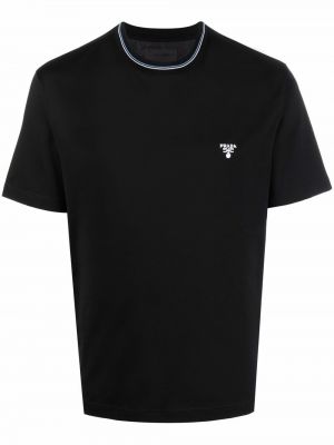 T-shirt z printem Prada, сzarny