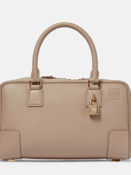 Lær shopper bag Loewe beige