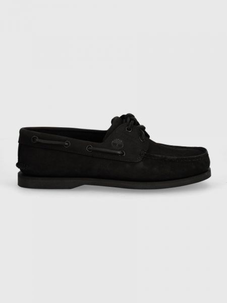 Pantofi din piele clasici Timberland negru