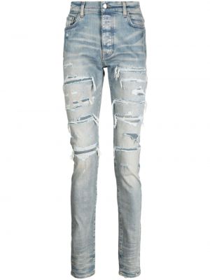 Zerrissene skinny jeans Amiri blau