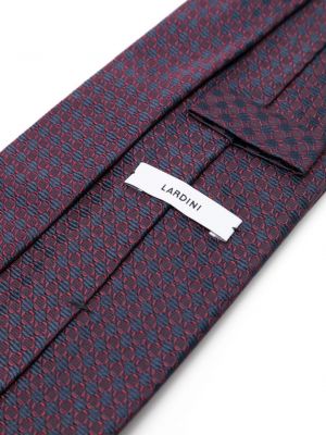 Jedwabny krawat żakardowy Lardini