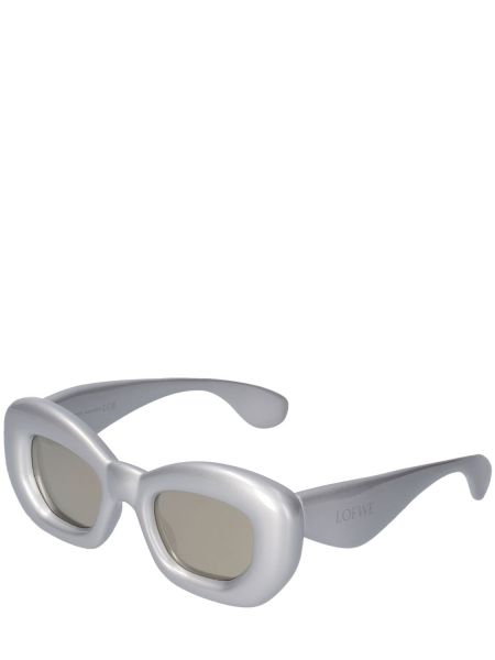 Okulary przeciwsłoneczne Loewe srebrne