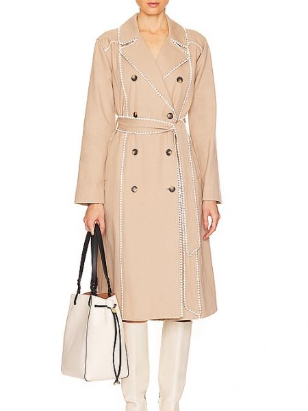 Trench L'agence beige