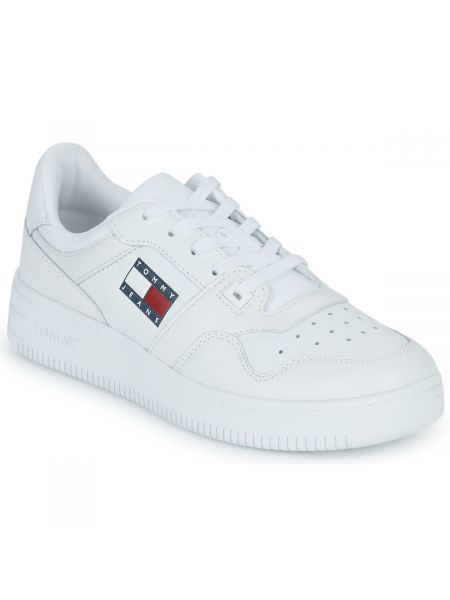 Sneakersy retro Tommy Jeans białe