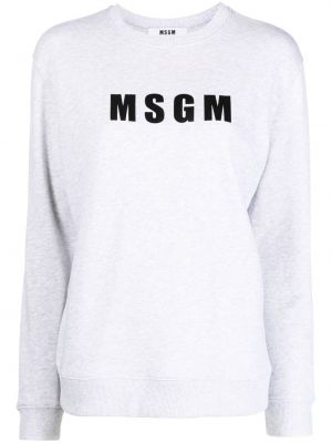 Пуловер с принт Msgm