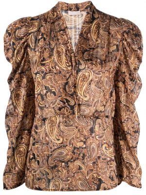 Paisley trykt bluse Liu Jo brun