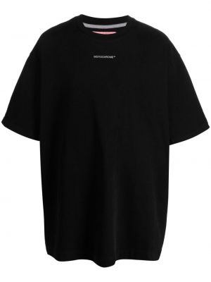 Einfarbige t-shirt aus baumwoll mit print Monochrome