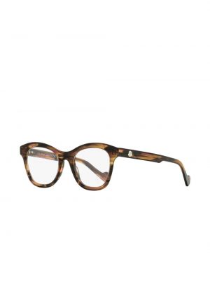 Lunettes de vue Moncler Eyewear marron