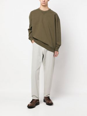 Sweatshirt aus baumwoll Ten C grün