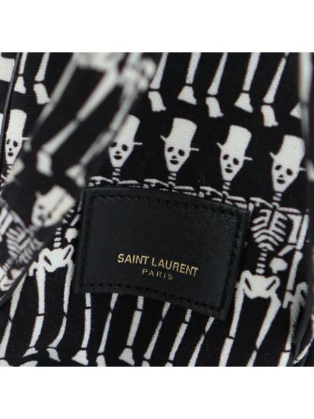Mochila retro Yves Saint Laurent Vintage negro