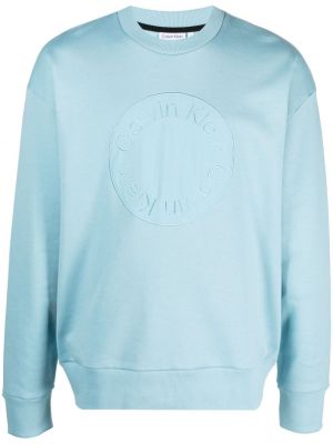 Sweatshirt mit stickerei aus baumwoll Calvin Klein