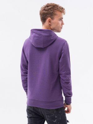 Hanorac cu fermoar Ombre Clothing violet