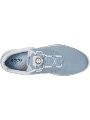 Кожаные кроссовки Ecco синие