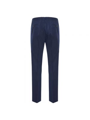 Pantalones rectos de lana Corneliani azul