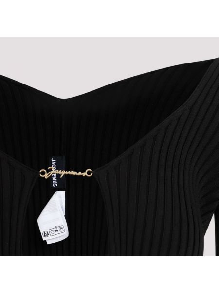 Jersey de punto de tela jersey Jacquemus negro