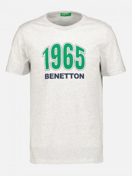 Хлопковое поло United Colors Of Benetton зеленое
