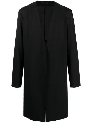 Ull lang blazer Yohji Yamamoto svart