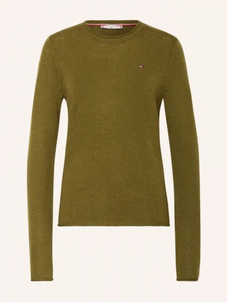 Пуловер Tommy Hilfiger зеленый