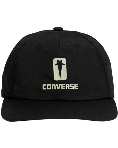 Nepromokavá kšiltovka z nylonu Drkshdw X Converse černá