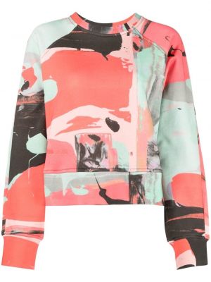 Abstrakter sweatshirt aus baumwoll Paul Smith pink