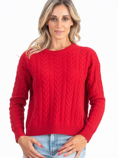 Czerwony sweter Dee Ocleppo