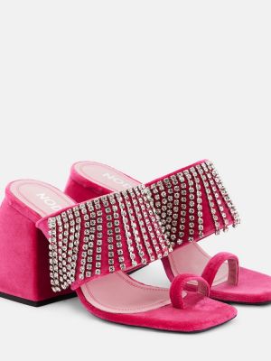 Sandale din piele Nodaleto roz