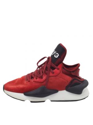 Sneakersy Yohji Yamamoto Pre-owned czerwone