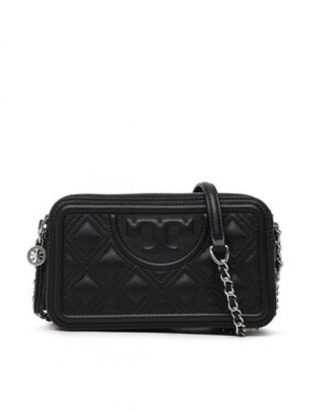 Tory Burch Kabelka Fleming Double-Zip Mini Bag 79403 Čierna