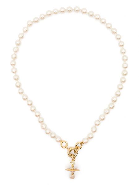 Ogrlica z perlami Vivienne Westwood zlata