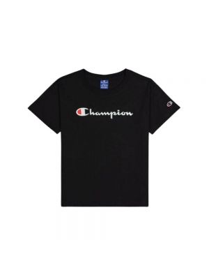 T-shirt Champion, сzarny