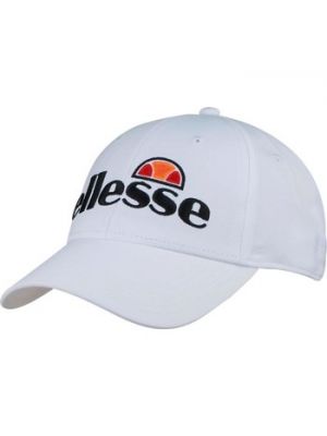 Biała czapka z daszkiem Ellesse
