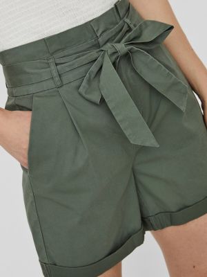 Pantaloni plissettati Vero Moda cachi