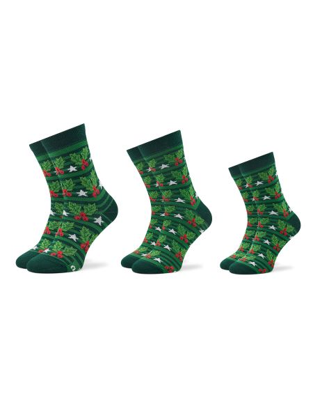 Samostojeće čarape Rainbow Socks zelena