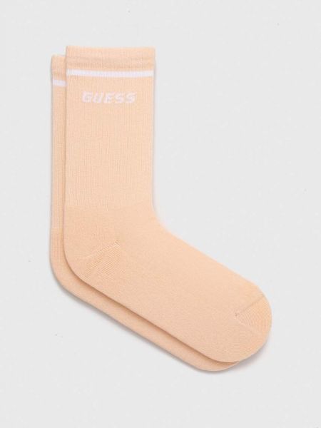 Чорапи Guess оранжево
