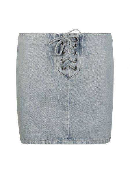 Spódnica jeansowa Rotate Birger Christensen niebieska