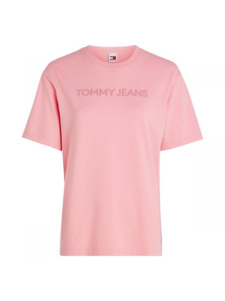Tričko Tommy Hilfiger ružová