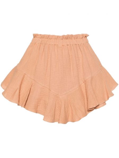 Shorts aus baumwoll Pnk orange