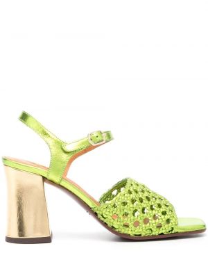 Pleteni sandali Chie Mihara zelena