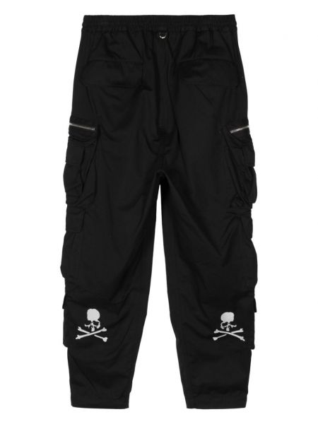 Sportovní kalhoty s potiskem Mastermind World černé