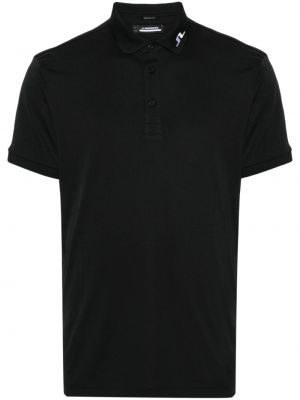 Siuvinėtas polo marškinėliai J.lindeberg juoda