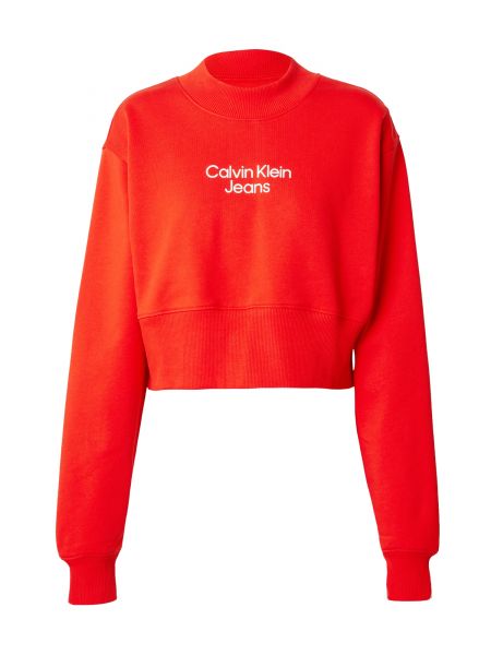 Dressipluus Calvin Klein Jeans punane