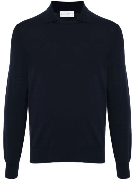 Langer pullover aus baumwoll Ballantyne blau