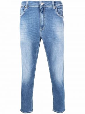 Låg midja jeans med normal passform Dondup blå