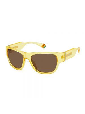 Sonnenbrille Polaroid gelb