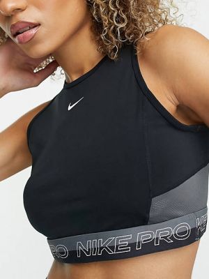 Кроп-топ Nike черный
